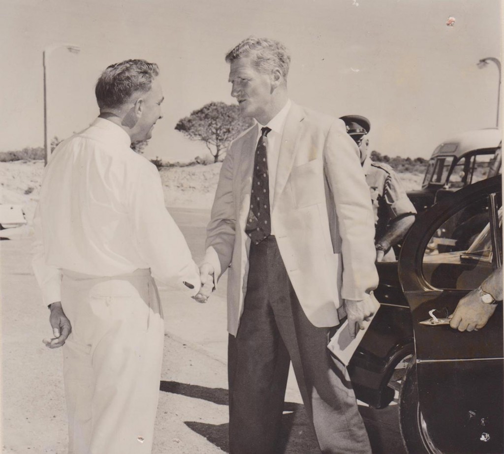 In September 1961 Brigadier Sir John Hunt CBE DSO visited King Richard School in connection with the Duke of Edinburgh's award scheme